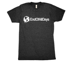End Of All Days Tri Blend Tshirt Black Mens