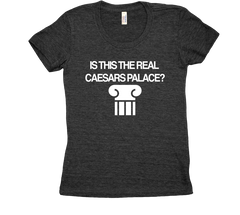Is this the real caesars palace tri blend tshirt Black Womens